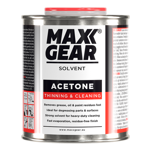 MAXX GEAR Acetone - Rakennuskemia