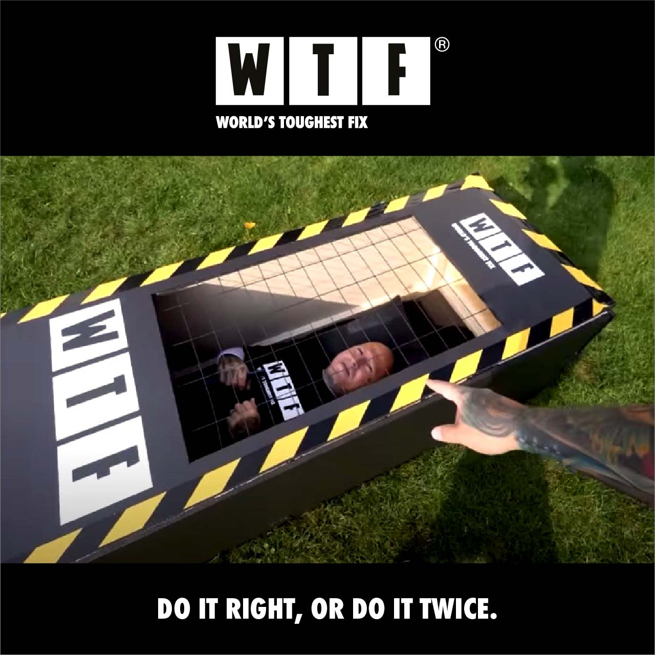 WTF® testissä Let's Feast YouTube-kanavalla