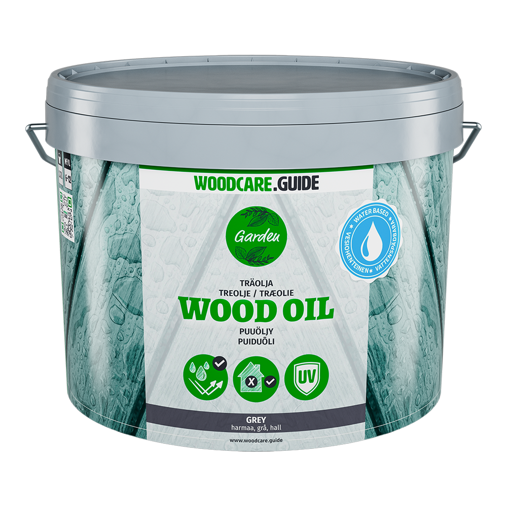 WOODCARE.GUIDE Wood Oil Grey 2,7L