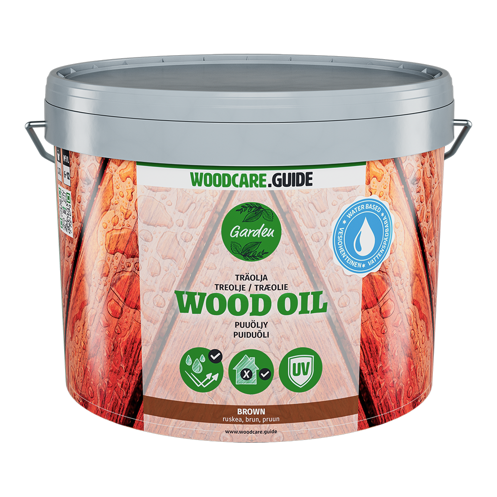 WOODCARE.GUIDE Wood Oil Brown 2,7L