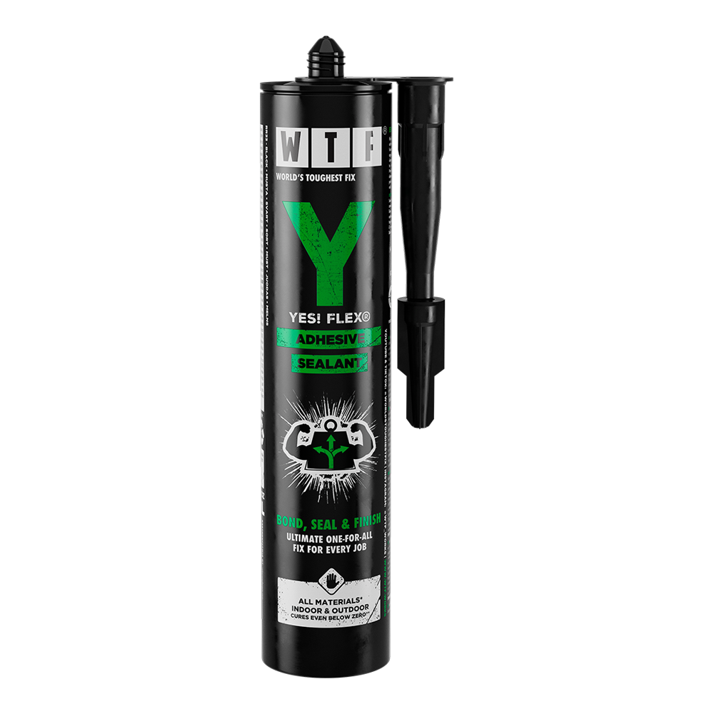 WTF Y Yes Flex Adhesive Sealant Black