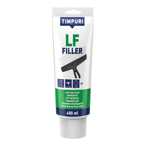 vesiohenteinen hienotasoite